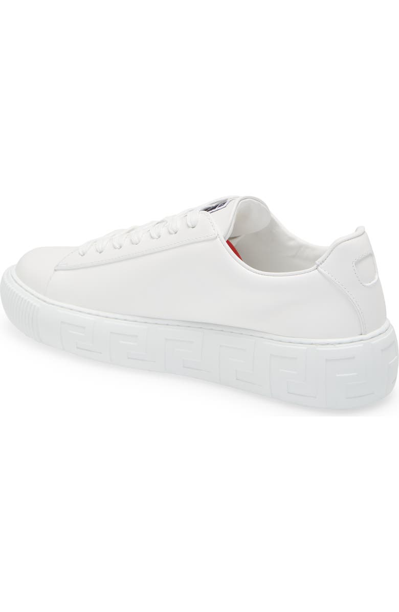 Versace Greca Logo Low Top Sneaker, Alternate, color,