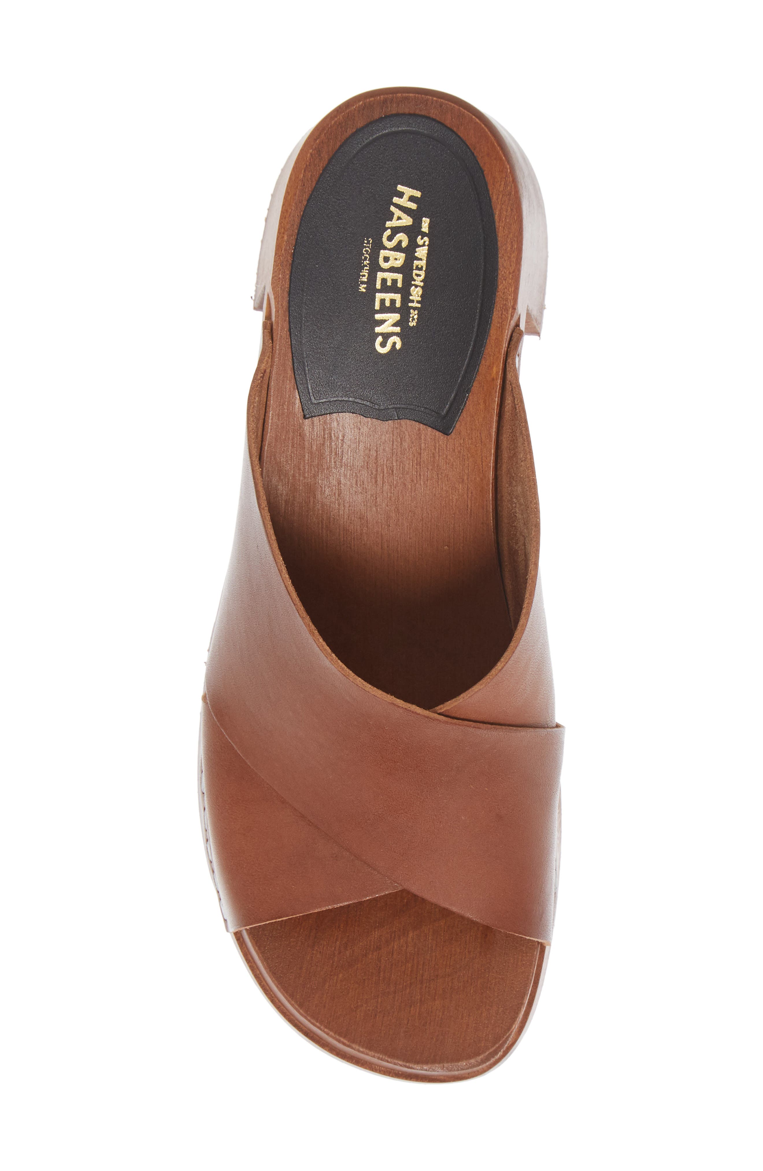 Swedish Hasbeens Anette Platform Slide Sandal, Alternate, color, 