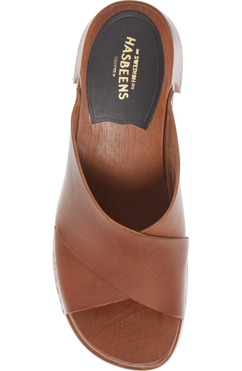 Swedish Hasbeens Anette Platform Slide Sandal, Alternate, color,