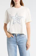 Vinyl Icons Ditsy Star Applique Tee