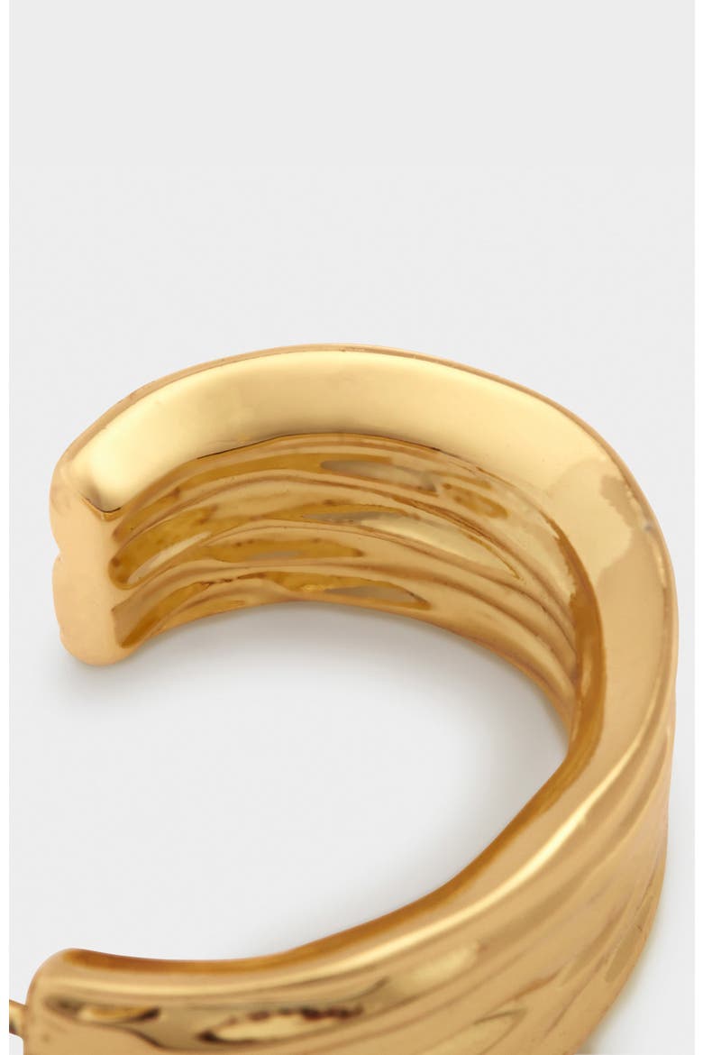 Cleyo Hoop Earrings, Alternate, color, Gold