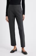 Caslon® Pull-On Stretch Ponte Skinny Ankle Pants
