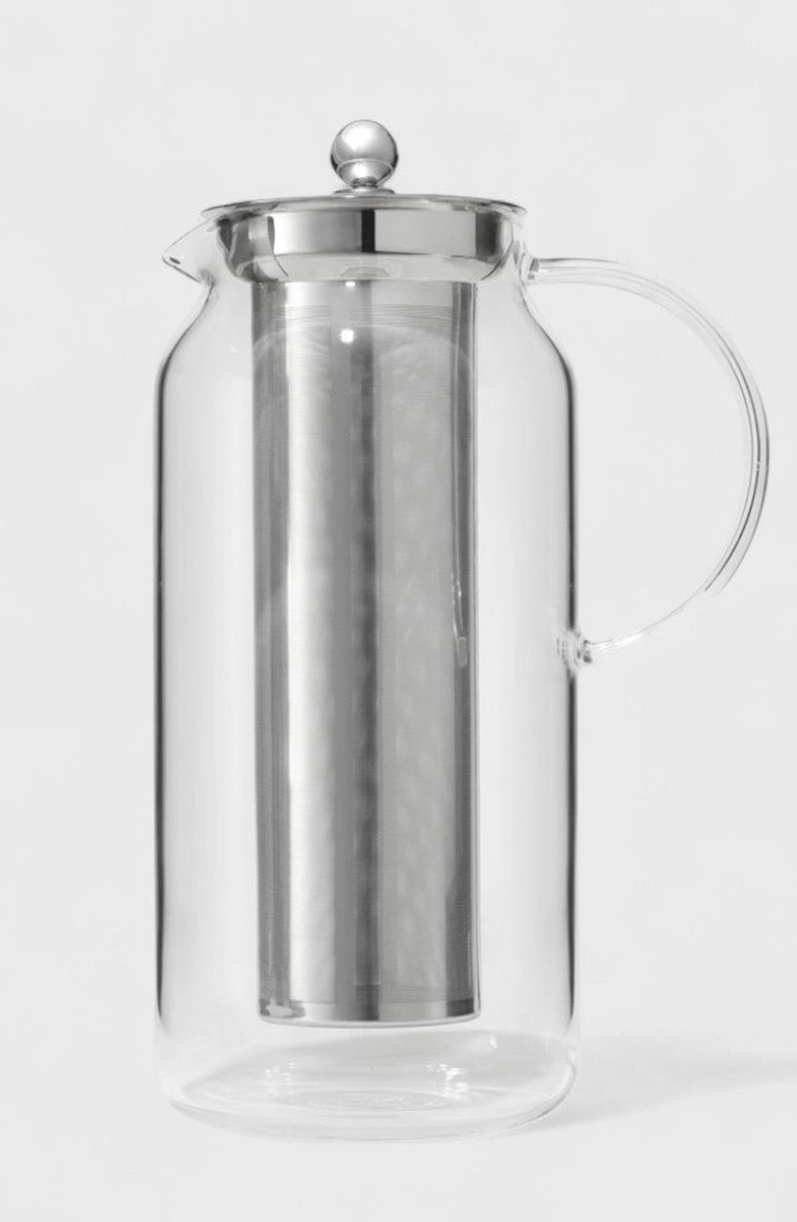 PUBLIC GOODS Tea & Water Glass Pitcher with Infuser - Clear Glass