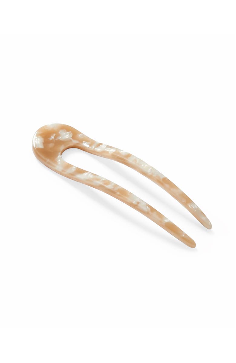 MACHETE French Hair Pin, Alternate, color, Taupe Shell