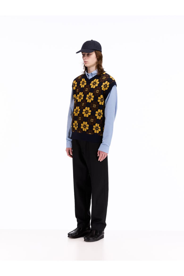 Sweater Vest, Alternate, color, Navy