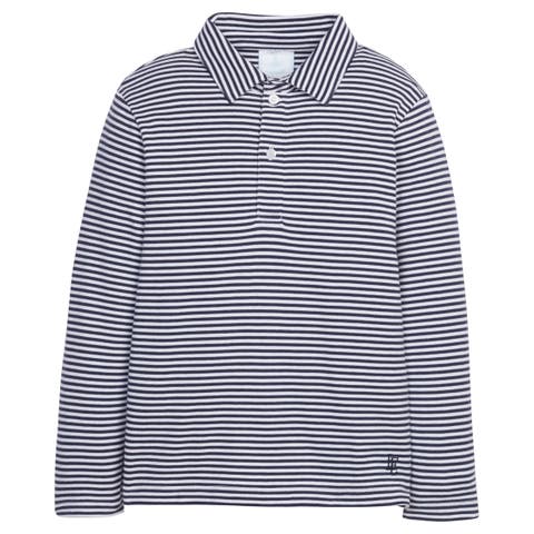 Kids' Striped Long Sleeve Polo (Infant)