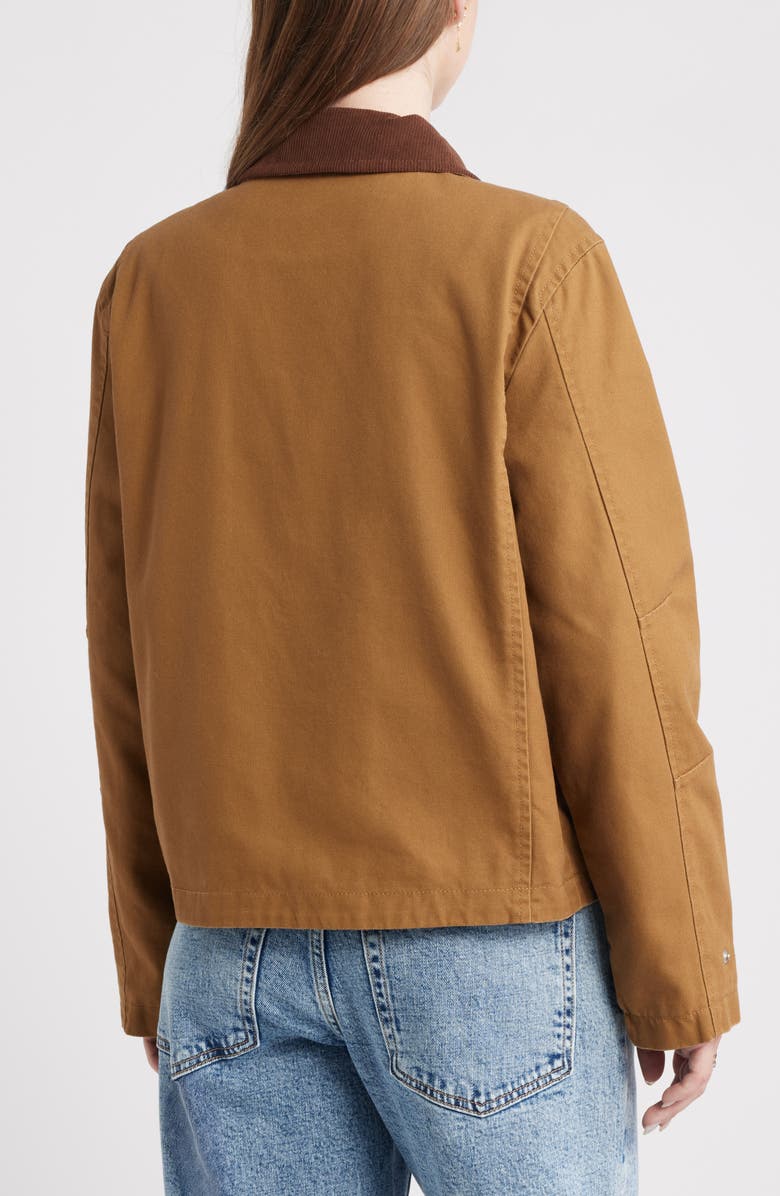 BP. Cotton Canvas Barn Jacket, Alternate, color, Taupe