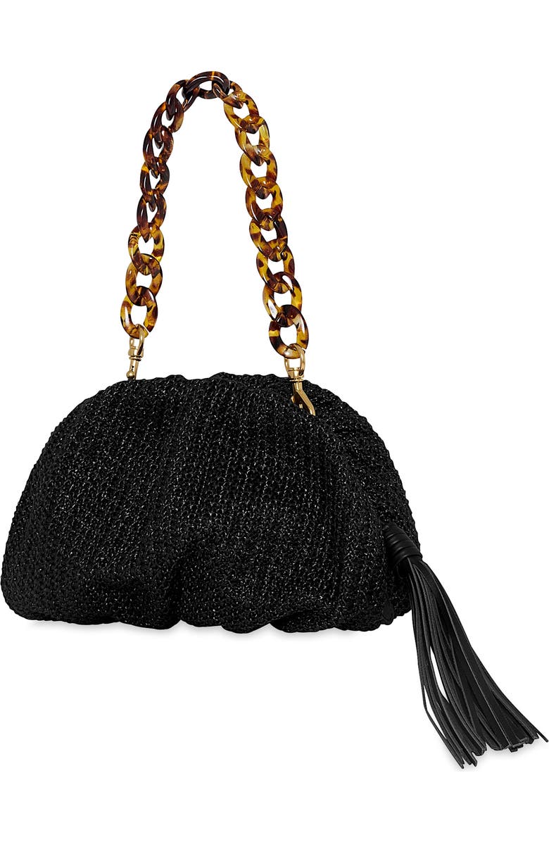 Rebecca Minkoff Ruched Clutch, Alternate, color,