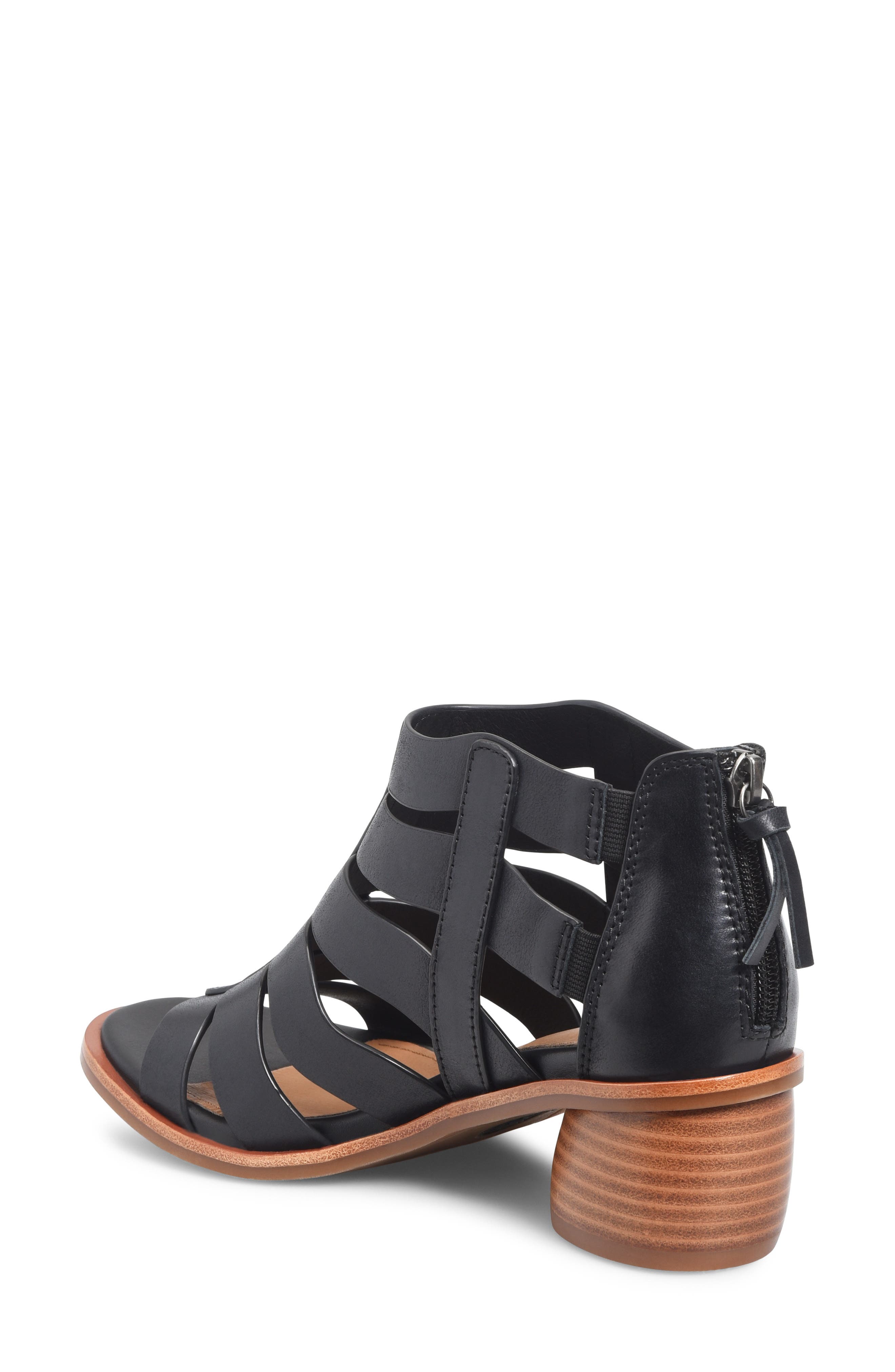 Söfft Carmen Strappy Sandal, Alternate, color, Black
