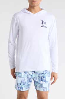 Vintage Summer UPF 50+ Long Sleeve Hooded Sunshirt