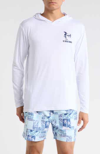 Vintage Summer UPF 50+ Long Sleeve Hooded Sunshirt