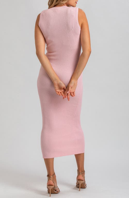 Pietro Brunelli Maternity Maternity Sleeveless Fitted Rib Knit Iris Dress