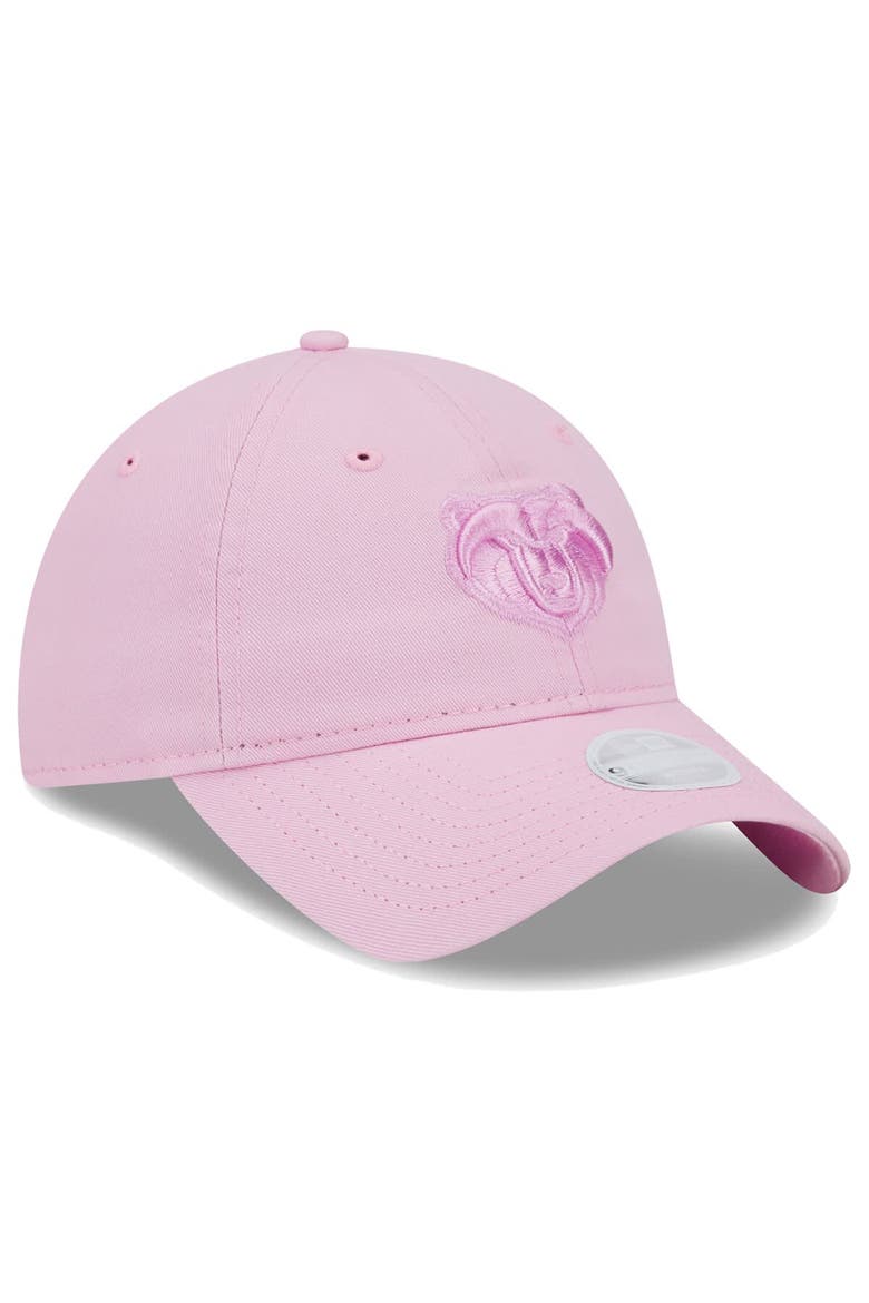 Women's New Era Pink Memphis Grizzlies Colorpack Tonal 9TWENTY Adjustable Hat, Alternate, color, Pink