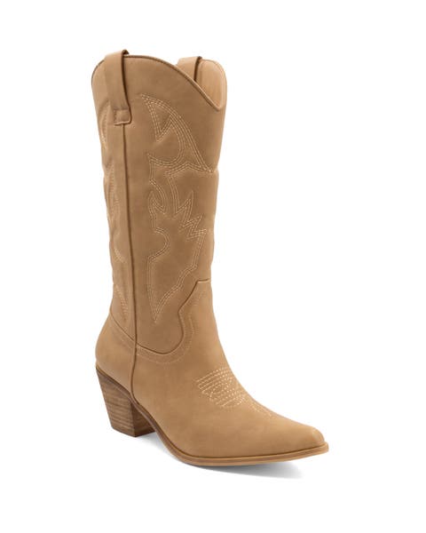 Clayton Pointed Toe Western Boot