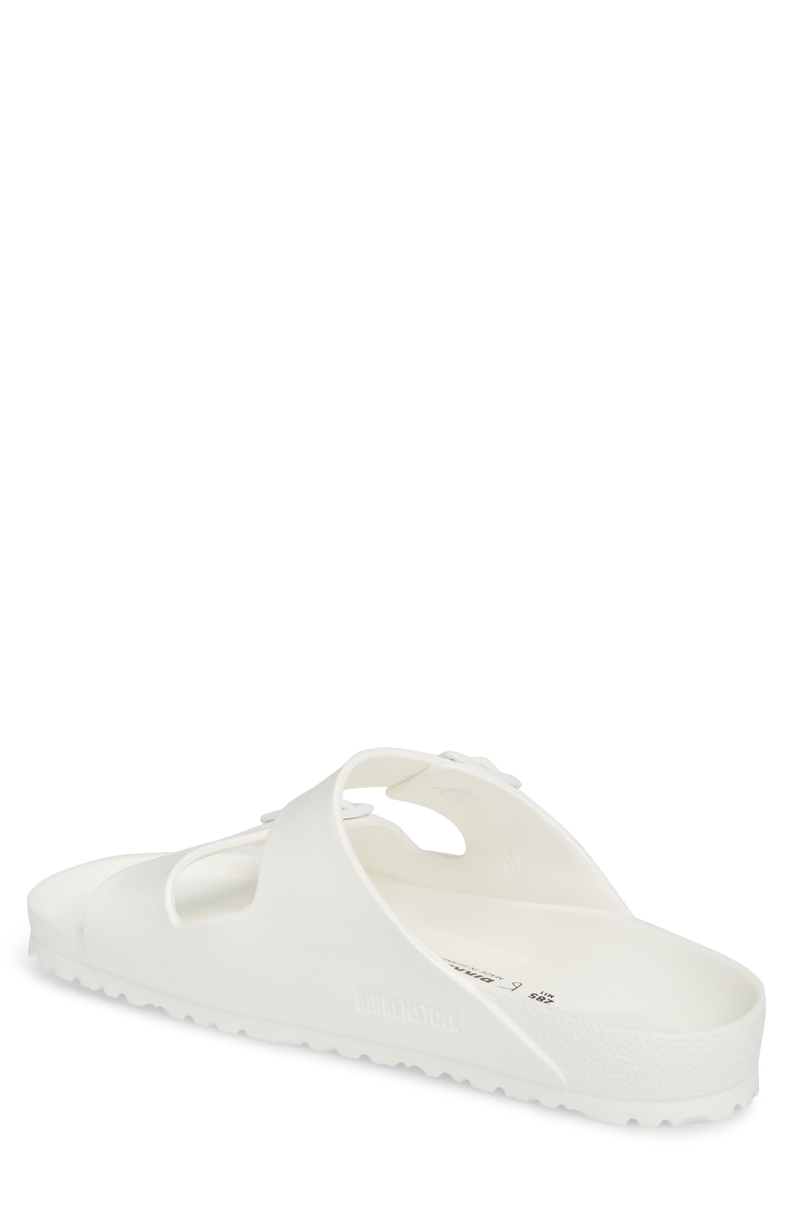 Essentials Arizona Waterproof Slide Sandal, Alternate, color, WHITE