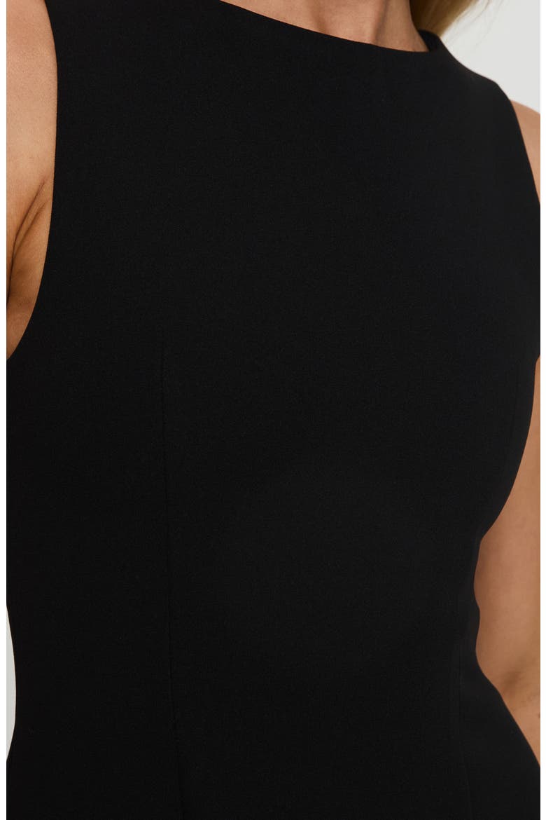 Anse Sleeveless Minidress, Alternate, color, BLACK