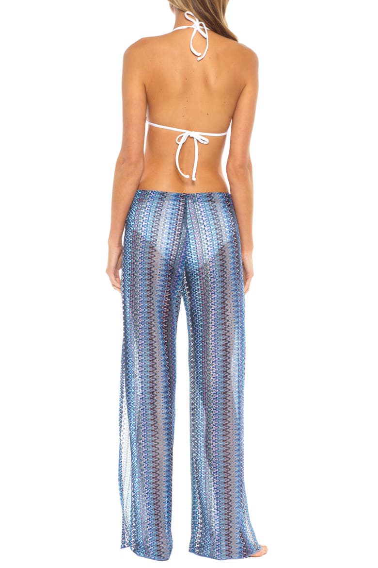 Pierside Cover-Up Flyaway Pants, Alternate, color, MIST