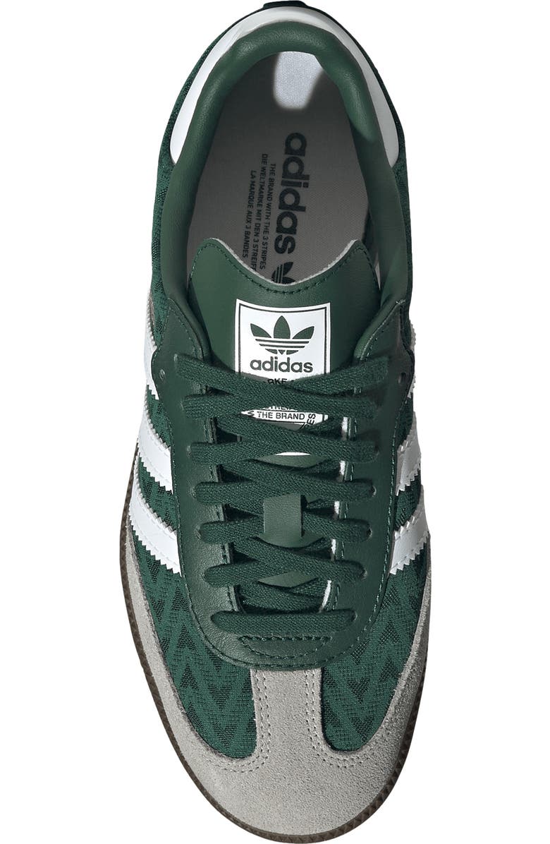 adidas Kids' Samba XLG Sneaker, Alternate, color, Green/ White/ Gum5