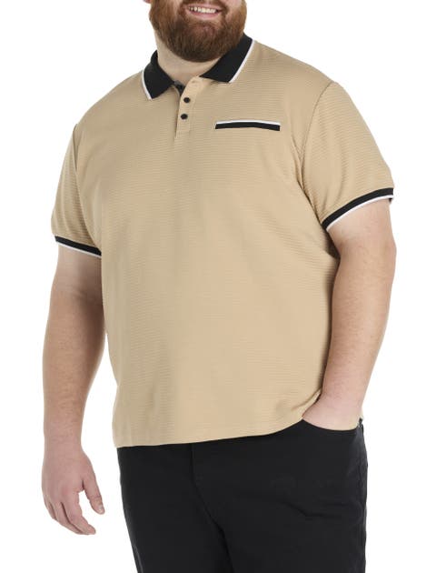 Big & Tall Tipped Polo Shirt