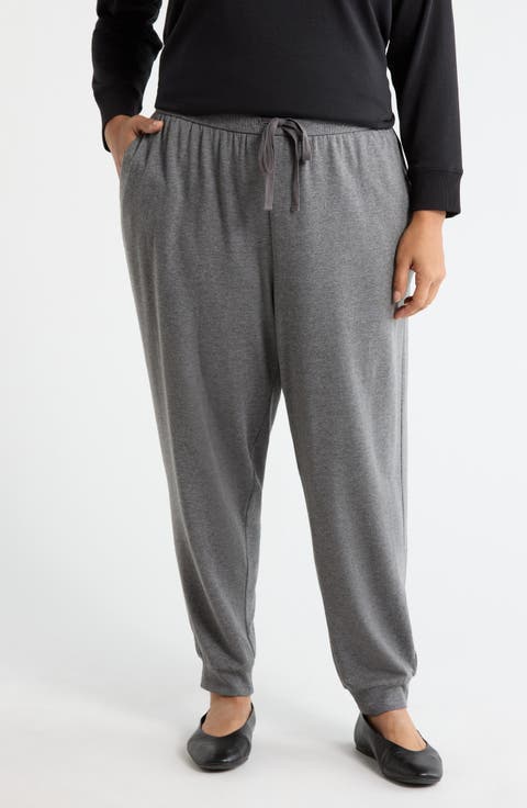 Terry Ankle Pants (Plus)