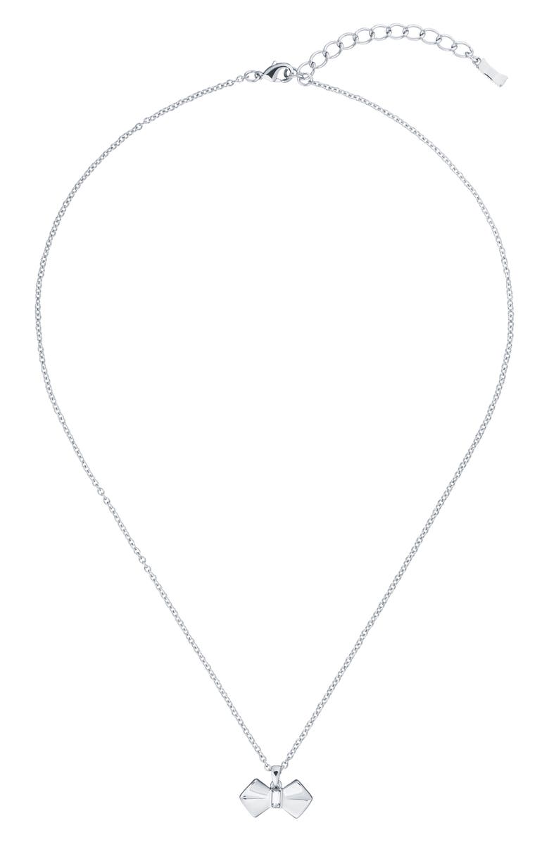 Ted Baker London Sarahli Bow Pendant Necklace, Alternate, color,