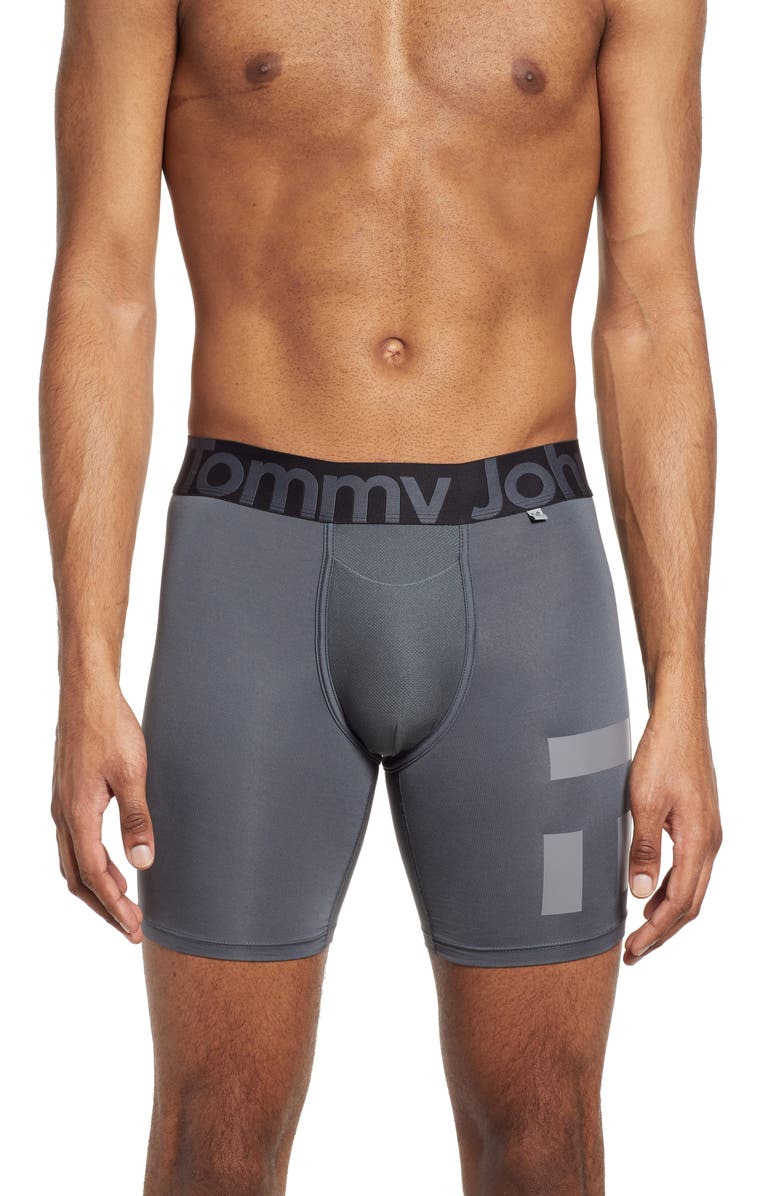 Tommy John 2-Pack 360 Sport 6-Inch Hammock Pouch<sup>™</sup> Boxer Briefs, Main, color, Turbulence/ Dress Blues