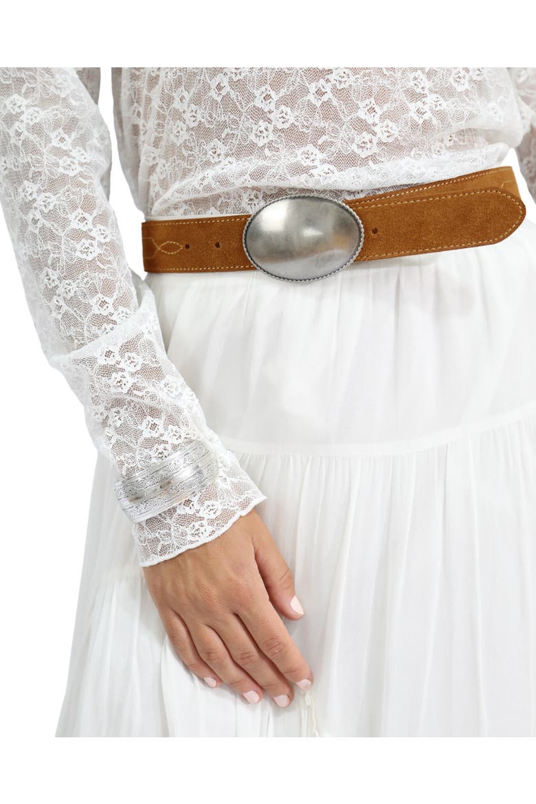 Melrose Western Belt, Alternate, color, Tan