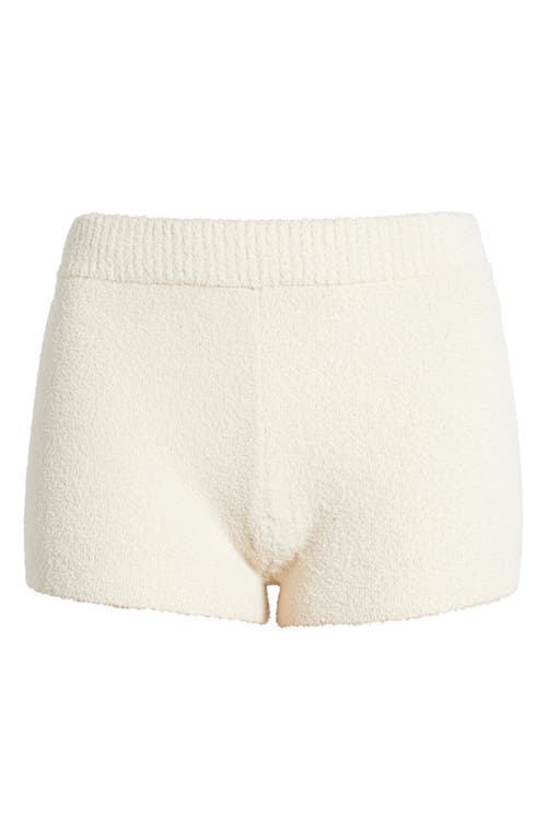 Florence By Mills Chenille Shorts In Whitecap Grey