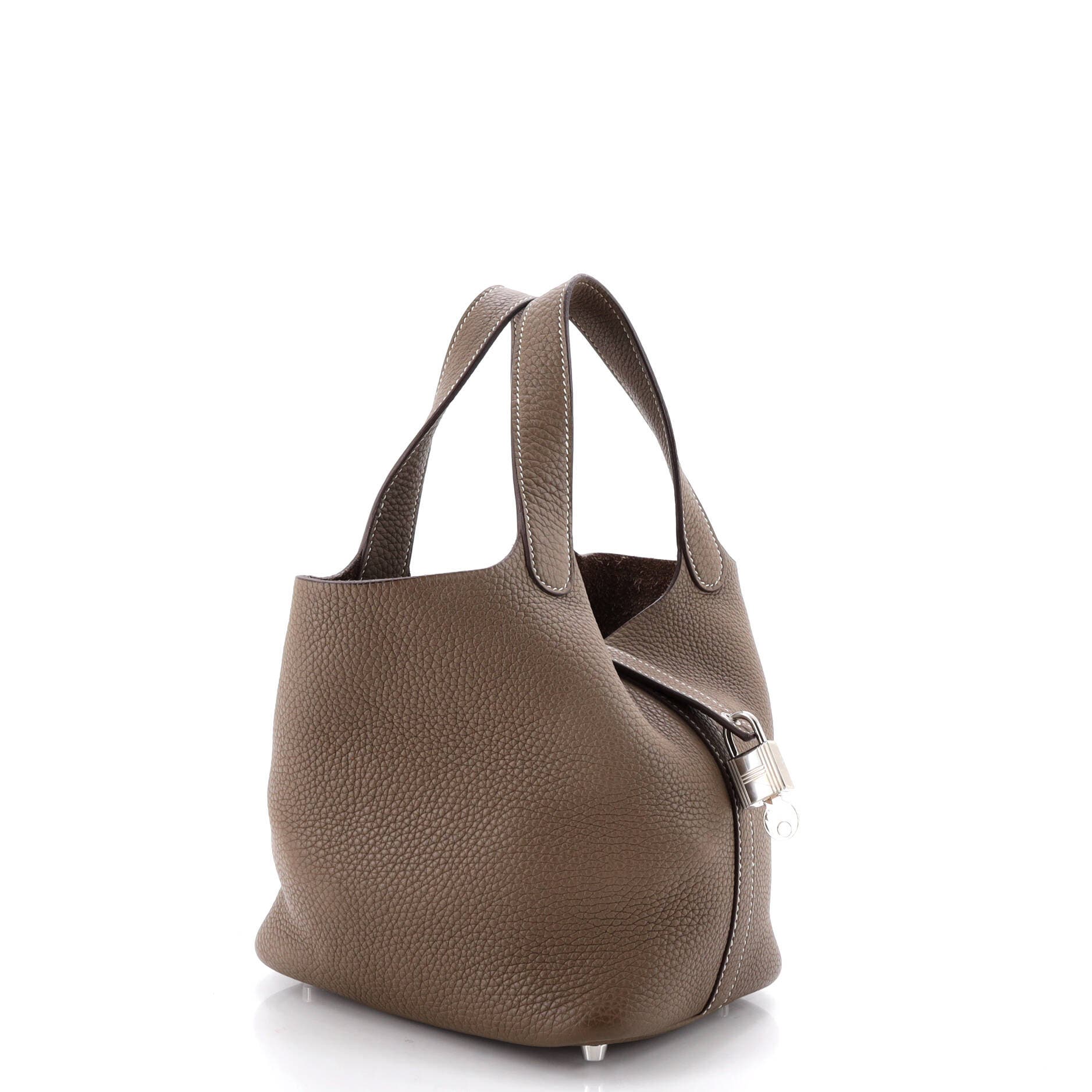 Pre-Owned Hermes Picotin Lock Bag Clemence PM, Alternate, color, 