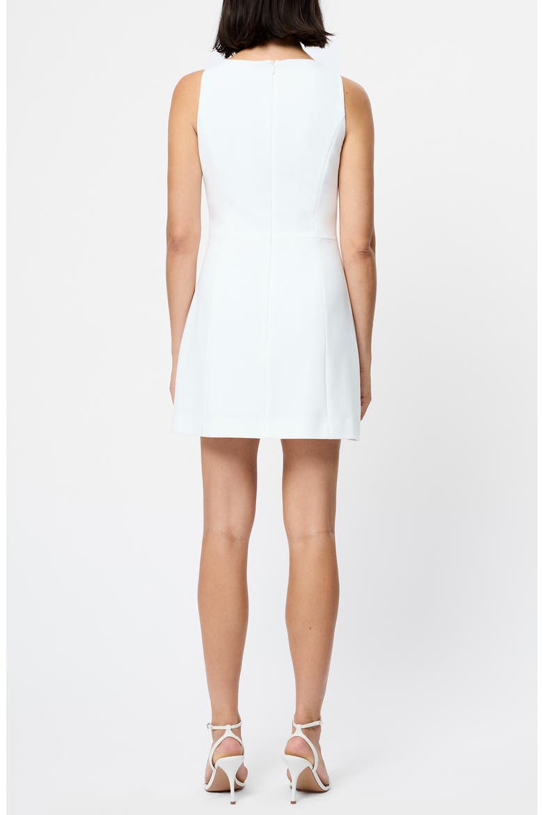 Whisper Boatneck Minidress, Alternate, color, SUMMER WHITE