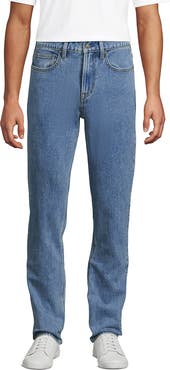 Lands' End Slim Fit Stretch Jeans Washed Black