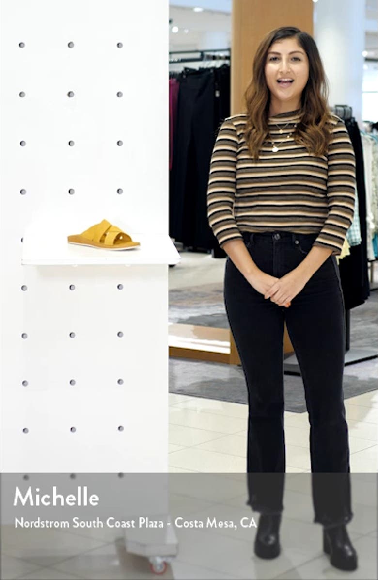 Woven Slide Sandal, sales video thumbnail