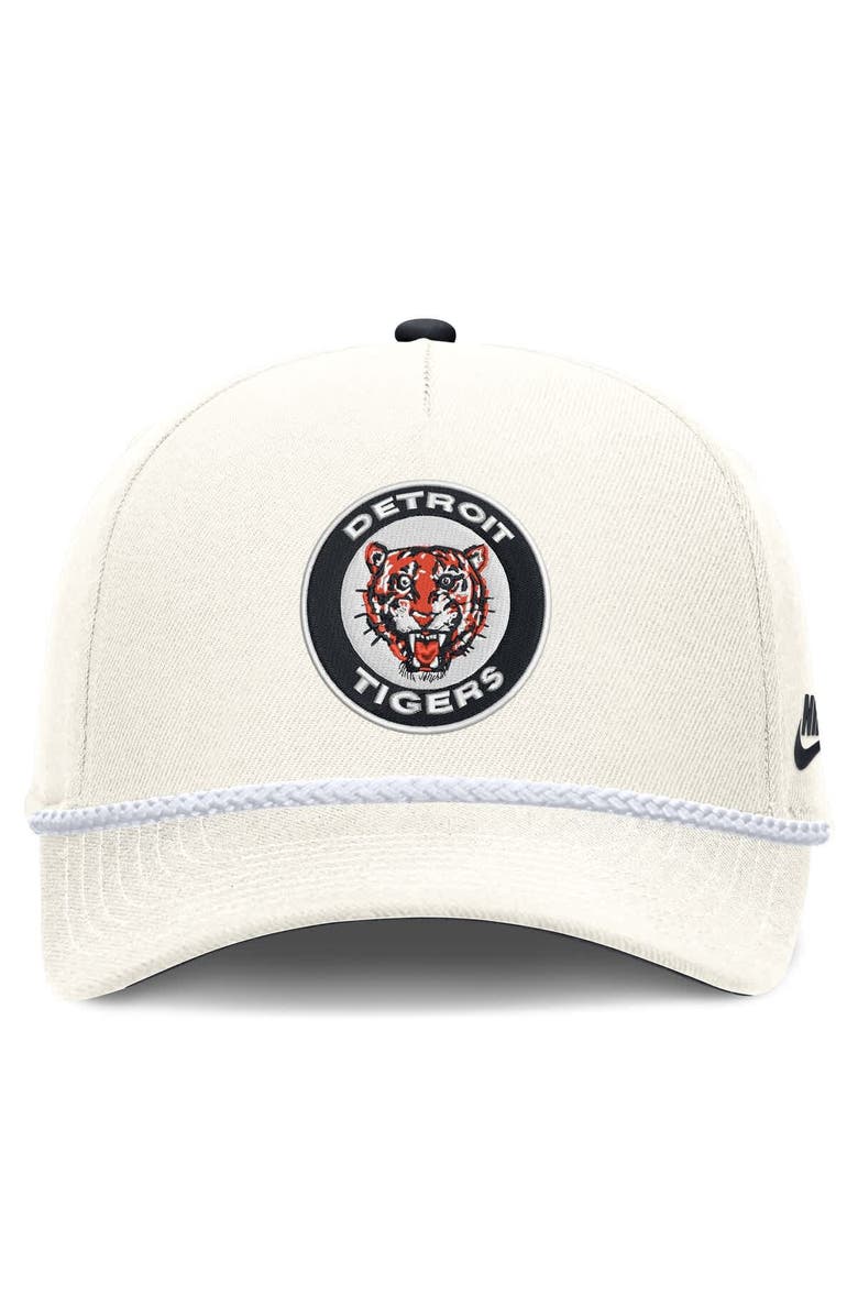 Nike Men's Nike Cream Detroit Tigers Cooperstown Rise Adjustable Hat, Alternate, color, Cream