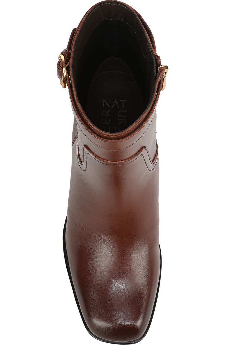 Naturalizer Icy Bootie, Alternate, color, Rich Cognac Brown