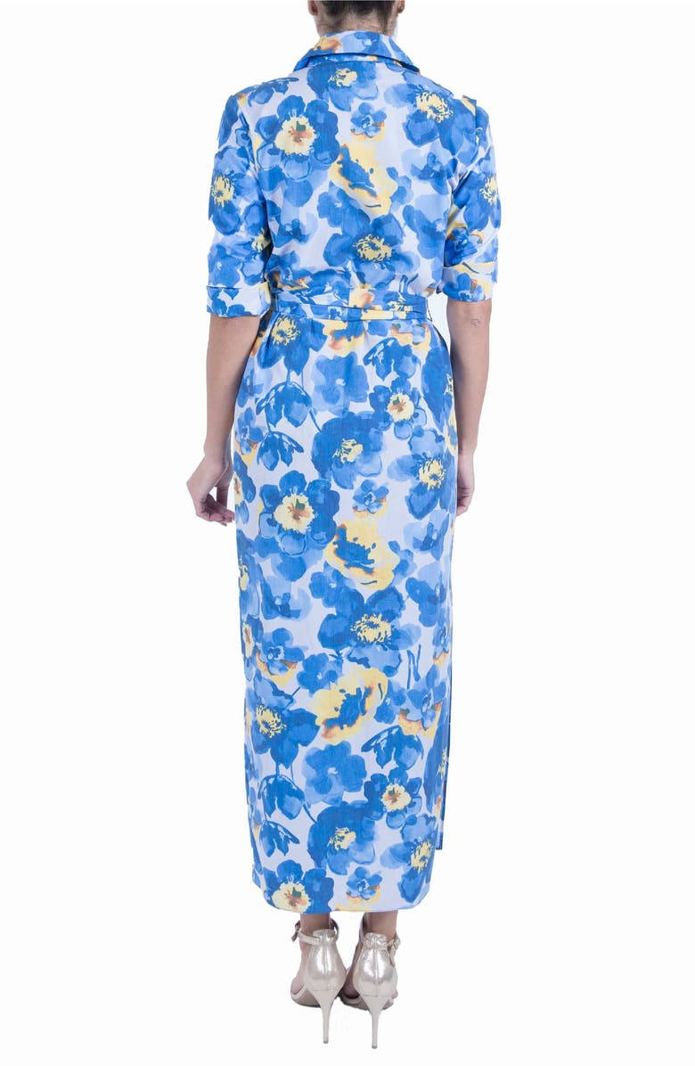 Julia Jordan Floral Shirtdress, Alternate, color,