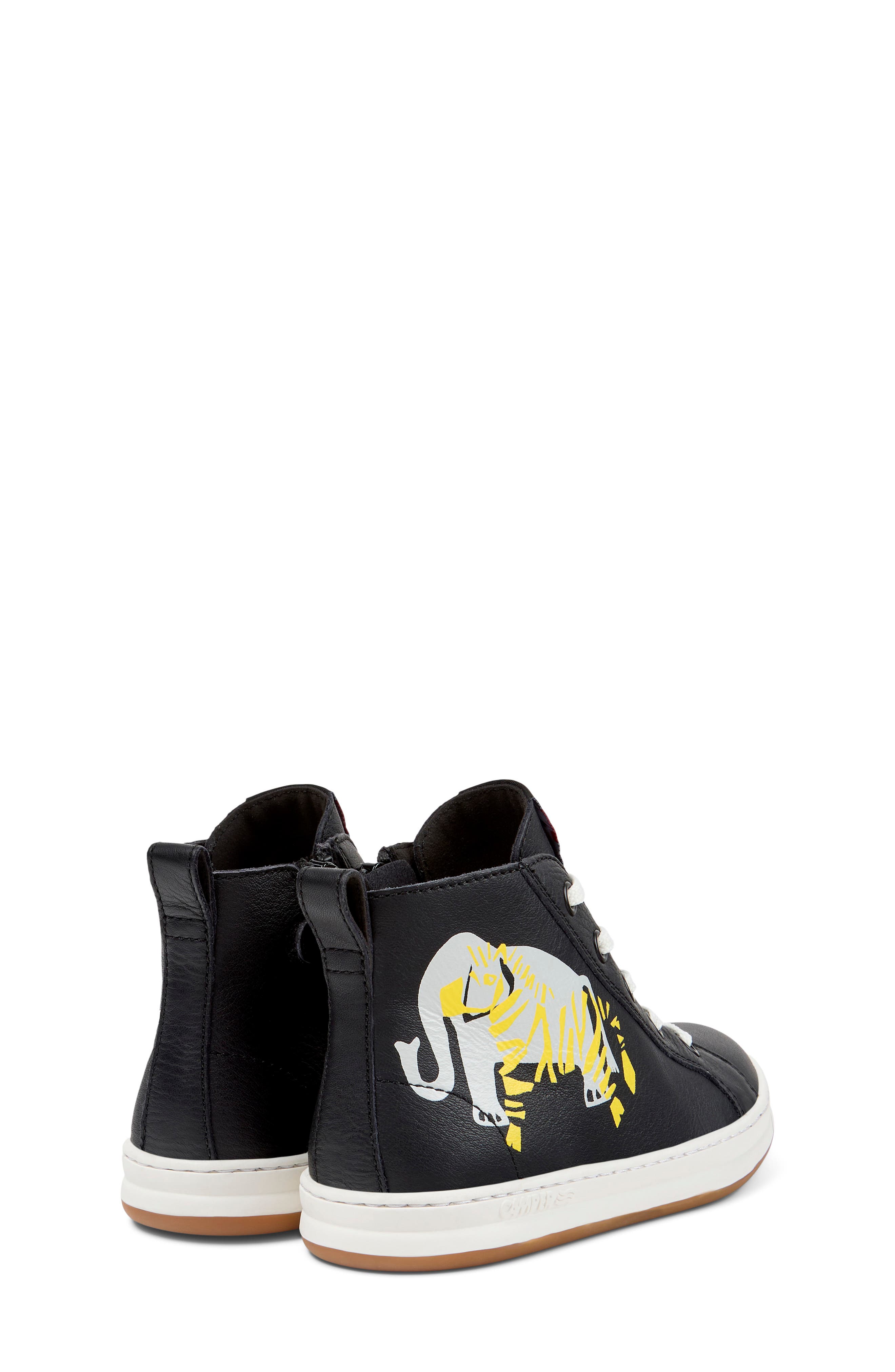 Kids' Runner Four High Top Sneaker, Alternate, color, BLACK