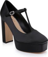 BADGLEY MISCHKA Banks T-Strap Platform Pump