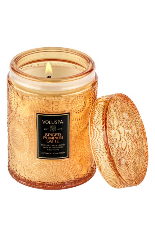Voluspa Spiced Pumpkin Latte Small Jar Candle