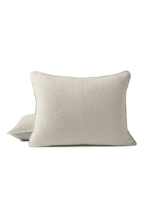 Cascade Organic Cotton Matelassé Sham