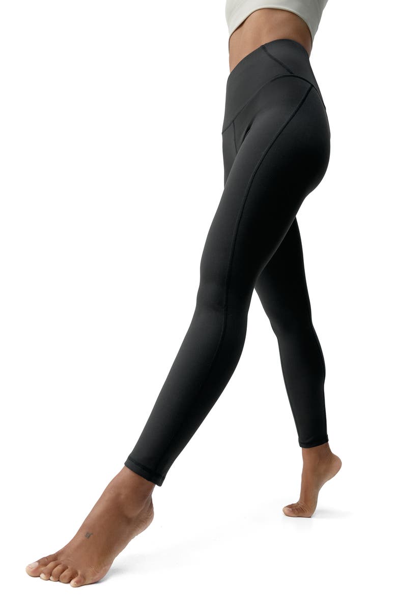 Warm Performance High Rise Sport Legging, Alternate, color, Black