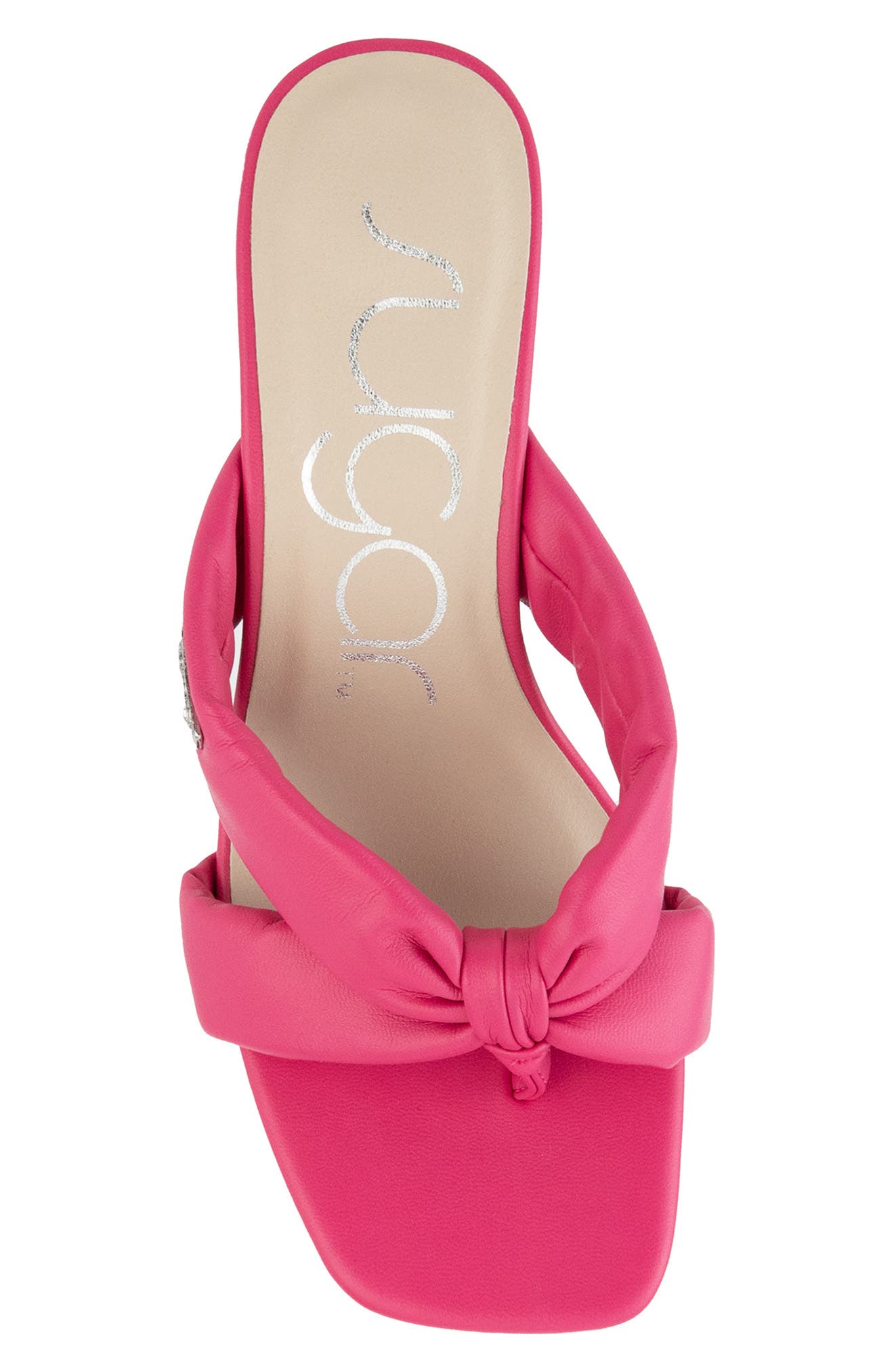 Looloo Block Heel Thong Sandal, Alternate, color, P-FUSCHIA SMOOTH