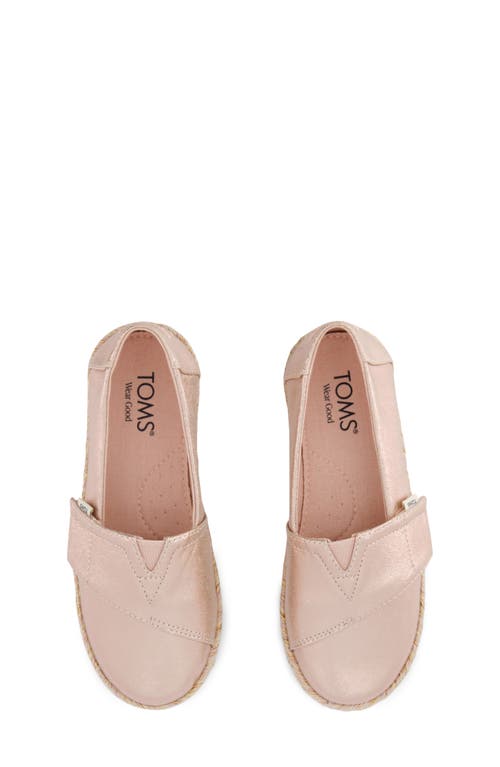 Toms Kids' Alrope Slip-on In Pink