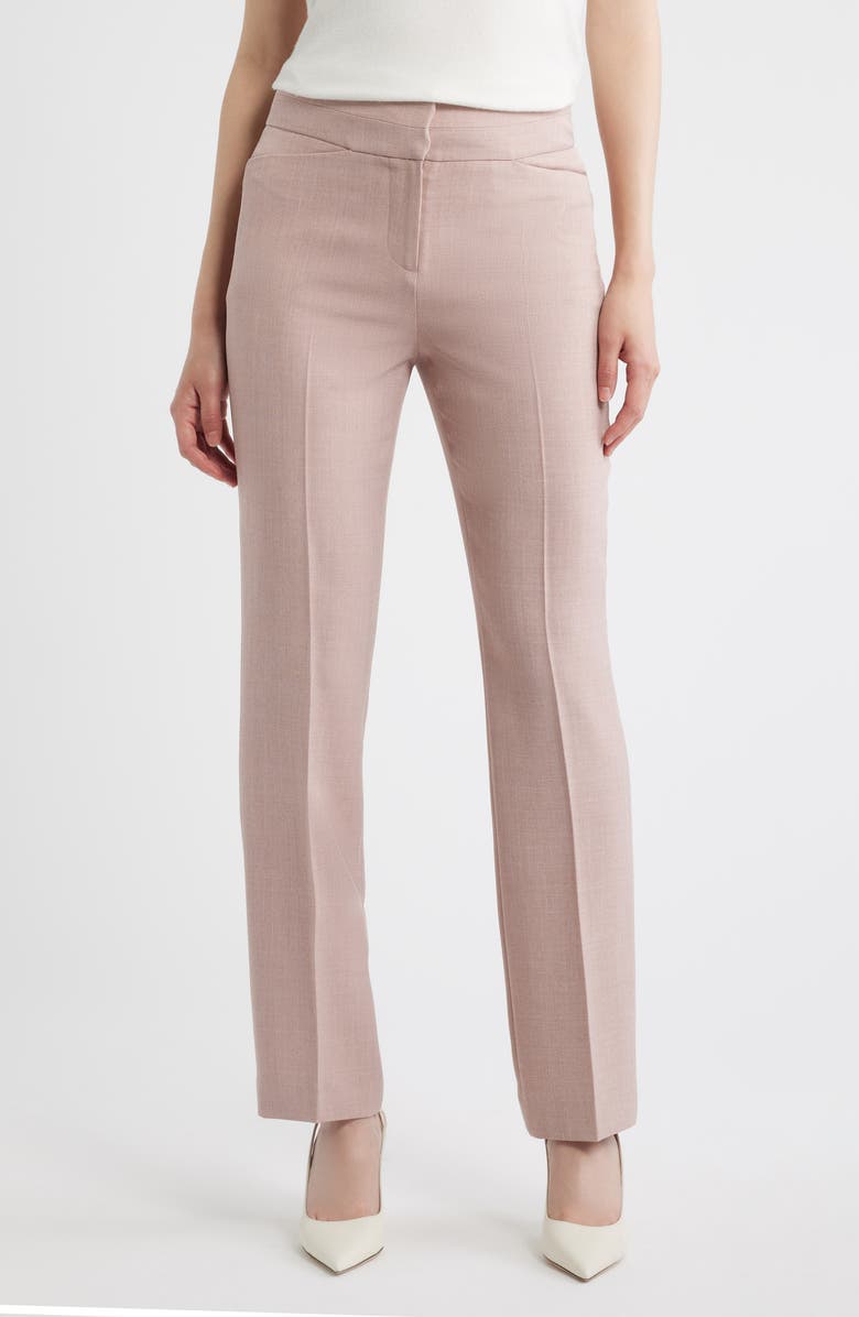 Tahari ASL Flare Pants, Main, color, Orchid