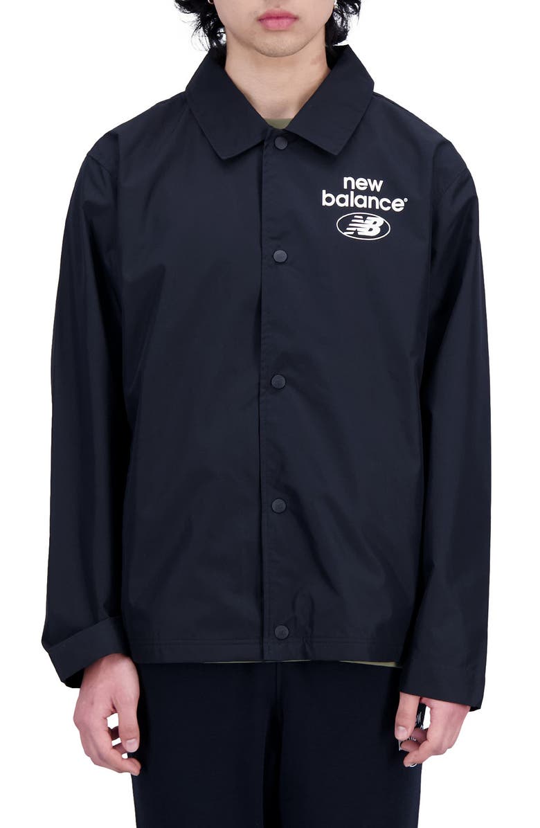 New Balance Essentials Reimagined Woven Jacket, Main, color,
