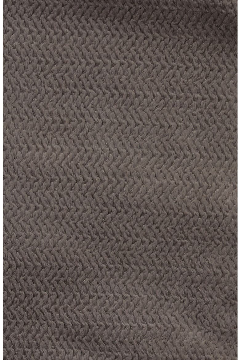'Luxe Twist' Throw, Alternate, color, CHARCOAL
