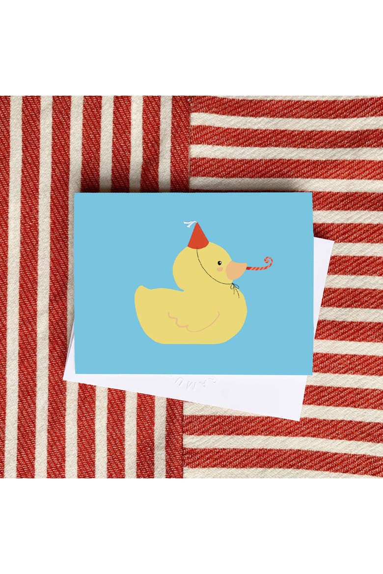 Birthday Greeting Card Pack (3ct) "Rubber Ducky Party", Alternate, color, Multi-Pack