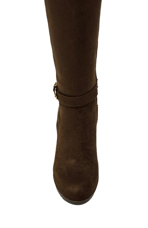 Anne Klein Rissa Knee High Boot In Brown