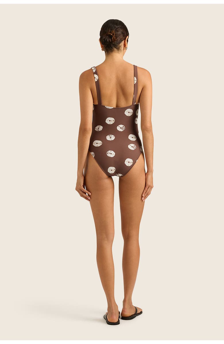 HOPE AND MAY Palma One Piece Print Swimsuit, Alternate, color,