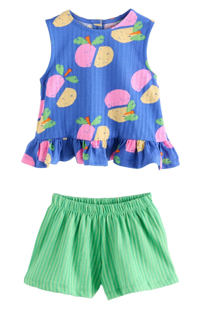 NEXT Kids' Print Flippy Tank & Shorts Set, Main, color, Blue
