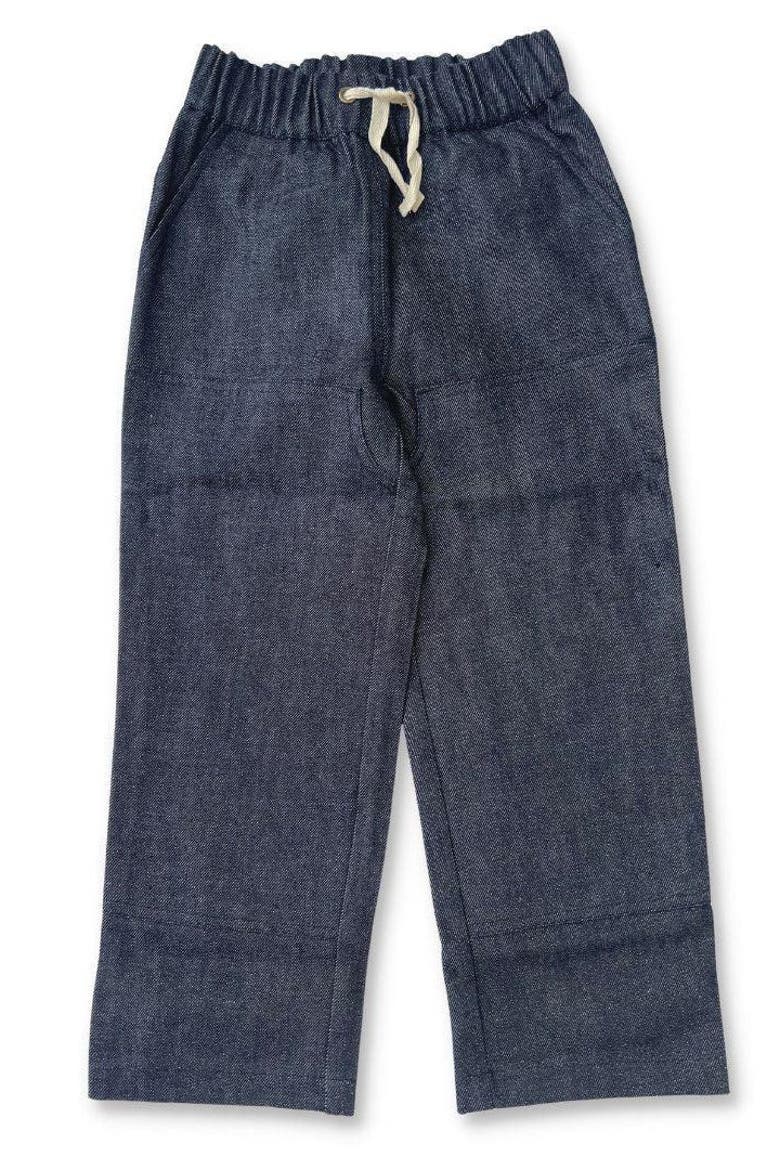 Kids' Organic Heavyweight Cotton Denim Jules Jeans, Main, color, Heavyweight Denim